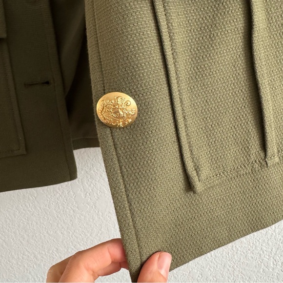 Veronica Beard Olive Utility Jacket - Picture 4 of 9